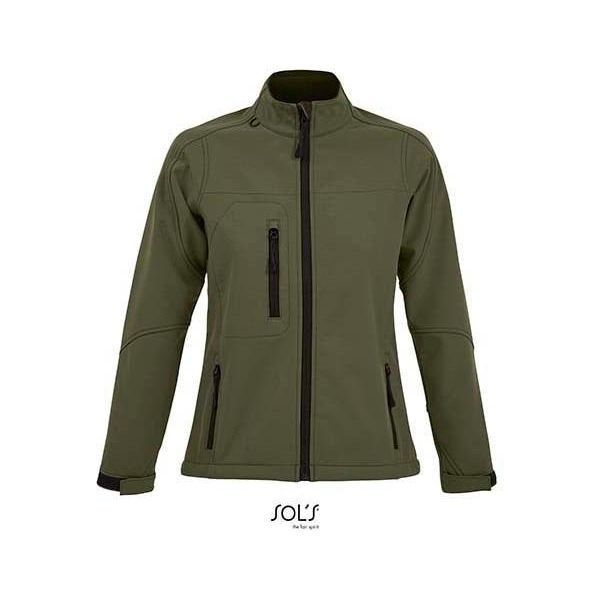 Sols 46800 | Giacca Softshell Da Donna Roxy - Colore: Army - Taglia: L-image
