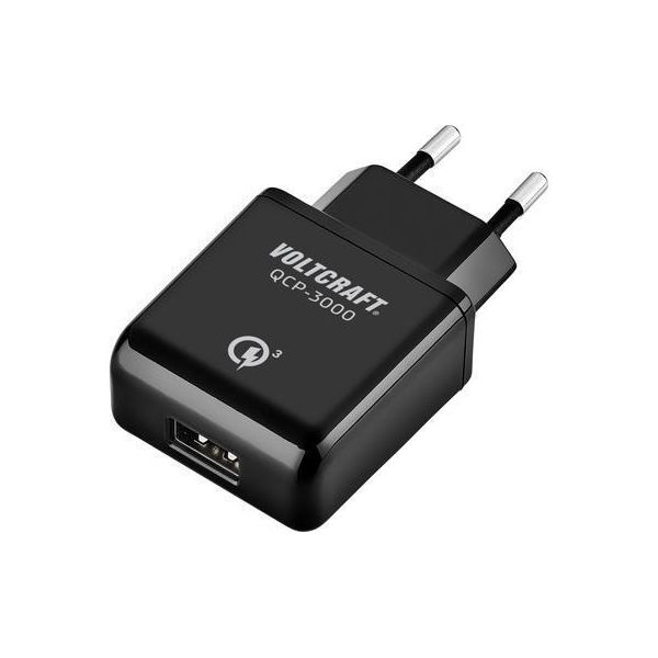 Voltcraft QCP-3000 Caricatore Usb Presa Di Corrente Corrente Di Uscita (Max.) 3000 Ma 1 X Usb Qualcomm Quick Charge 3.0 (VC-11342765)-image