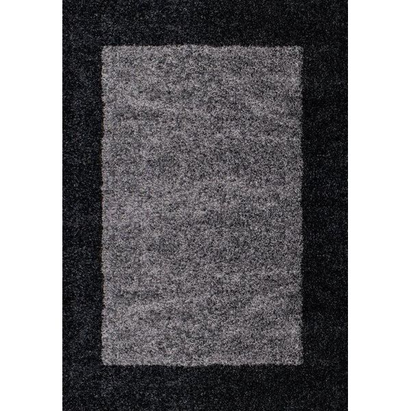 80X150 Cm Tappeto Pezzo Life Shaggy 1503 Antracite-image