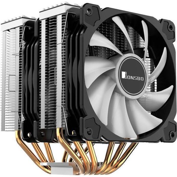 Jonsbo CR-2000GT Componente Di Raffreddamento Del Computer Raffreddatore Del Processore 12 Cm Nero 1 Pezzo (CR-2000GT)-image