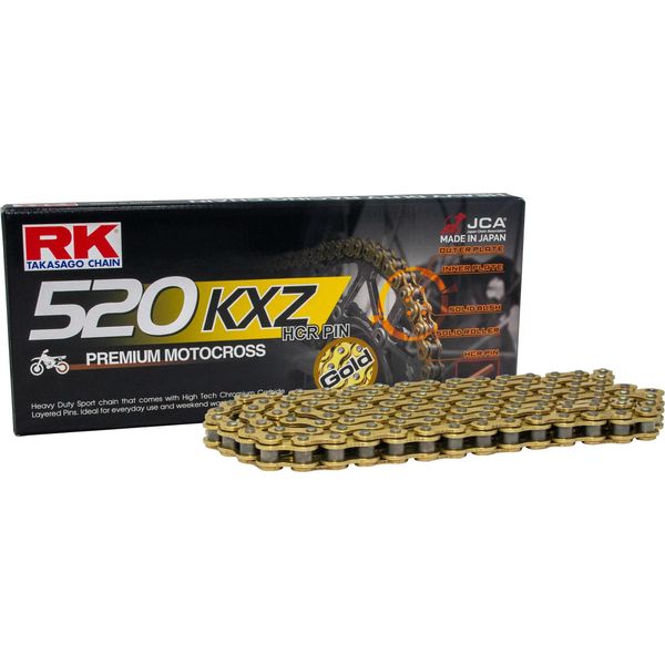 Catena Rk "GB520KXZ"" 5/8 X 1/4, Premium Motocross K 120 Maglie, C"-image