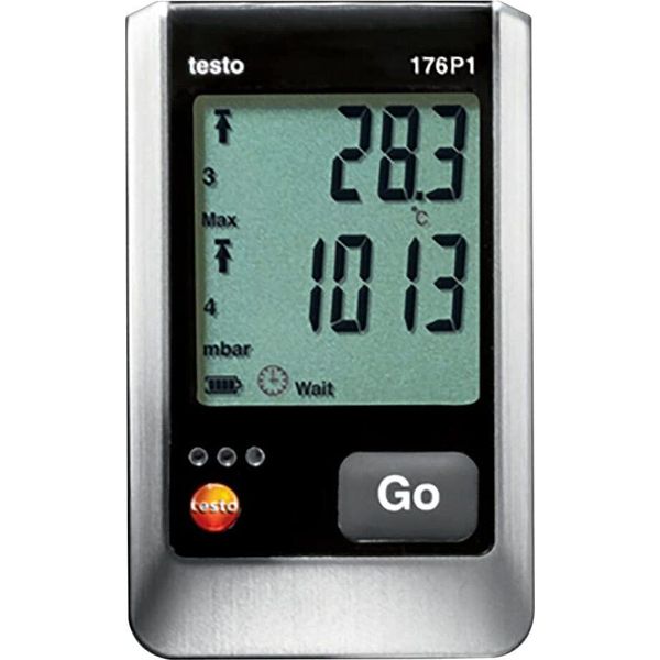 Testo - 176 P1 - 0572 1767 - Data Logger Per Il Monitoraggio Preciso Di Pressione, Temperatura E Umidità-image