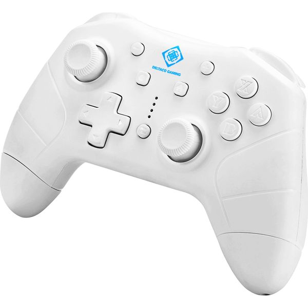 Deltaco Gaming GAM-103-W, Gamepad, Android, Nintendo Switch, Nintendo Switch 2, Pc, Pulsante Di Acquisizione, Pulsante Home, Pulsante Di Selezione, Pulsante Di Avvio, Pulsante Turbo, Digitale, Cablato E Senza Fili, Bluetooth/Usb-image