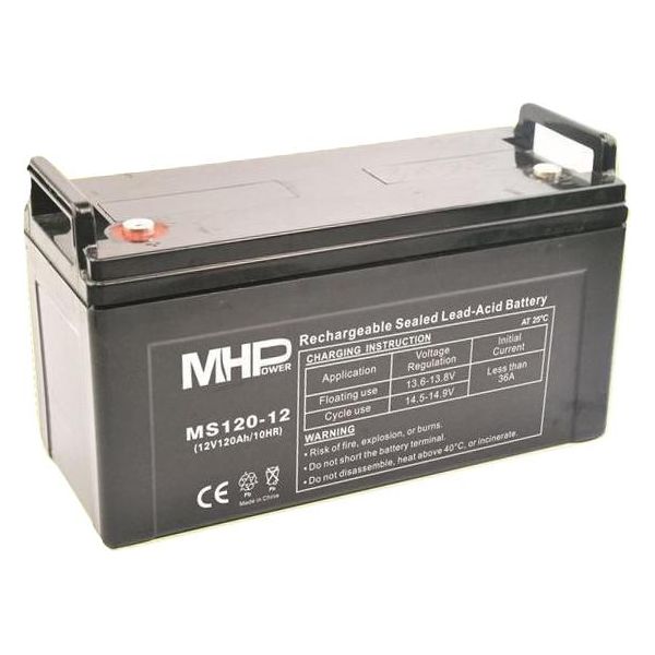Batterie Mhpower MS120-12 Vrla Agm 12V/120Ah-image