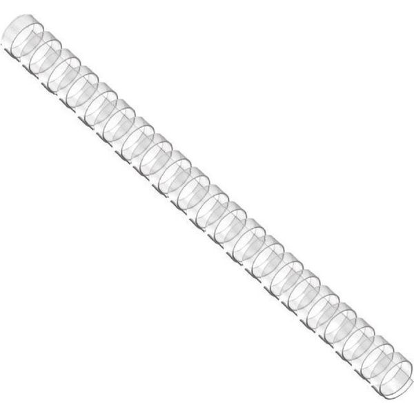 Dorso In Plastica 10 Mm, 41-55 Fogli, Trasparente, 100 Pz-image