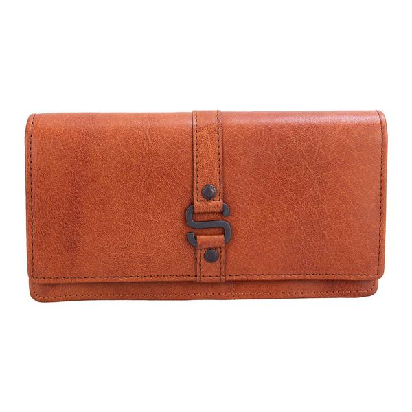 Spikes & Sparrow Pelle Portafoglio Gayle Wallet Rfid Brandy Marrone-image