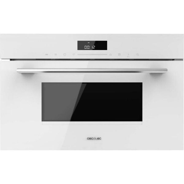 Cecotec Bolero Hexa MW703800 Vetro Bianco Forno A Microonde Integrato. 1450W, 34L Di Capacità, Funzione Microonde, Modalità Grill, Scongelamento, Menu Automatico, Cottura Rapida, Timer Elettronico-image