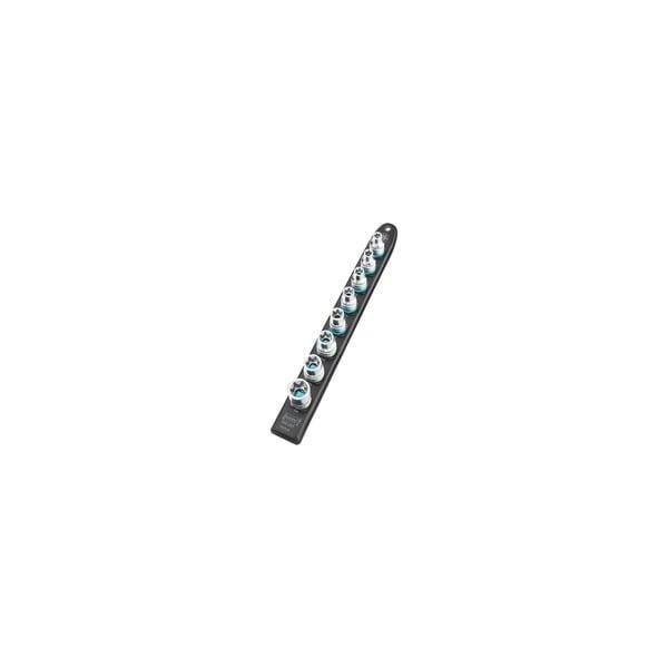 Smartrail 1/2" SteckschlüSseleinsatz-Satz AußEn-Sechsrund, 8-Teilig Schwarz, E10 - E24, Kurz"-image