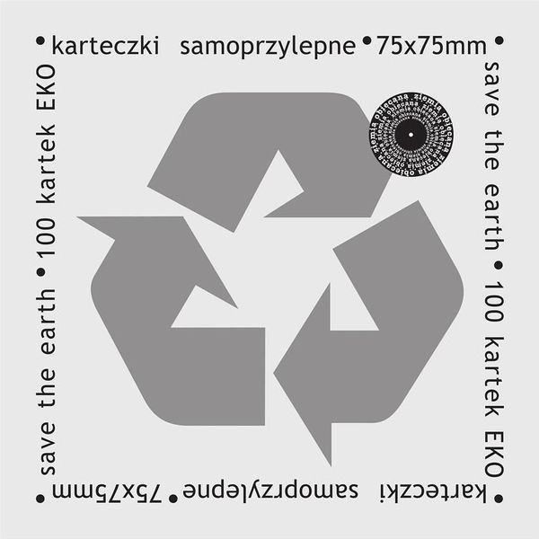 Note Adesive Eko 75X75Mm 100K Bianco-image