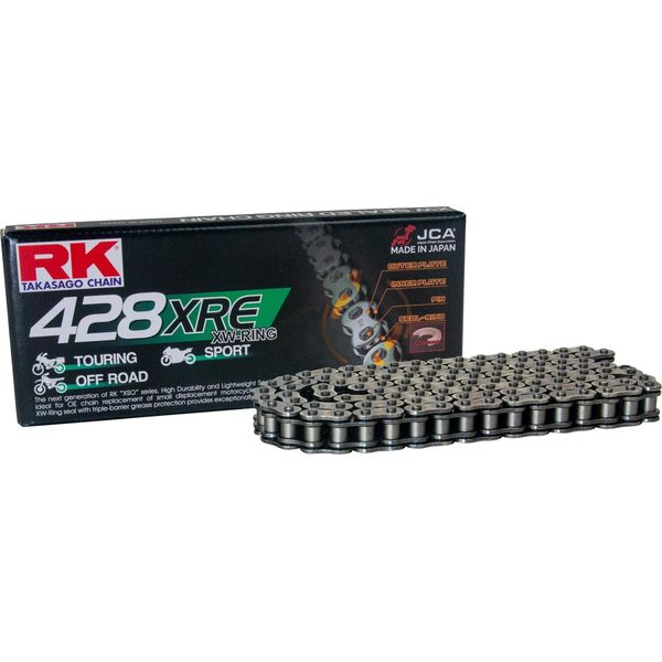 Catena Rk "428XRE"" 1/2 X 5/16, Catena Ad Anelli Xw, Forza Di Trazione 126 Maglie, H"-image