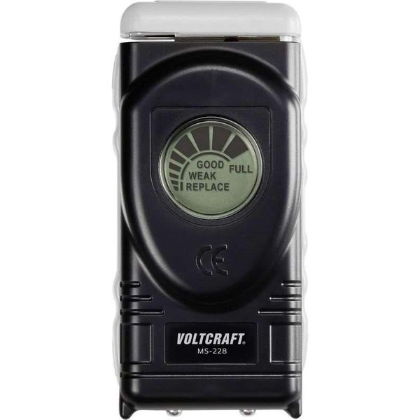 Voltcraft MS228 Tester Per Batterie MS-228 Batterie Digitali Da 1,5 V, 1,55 V E 9 V (MS228)-image
