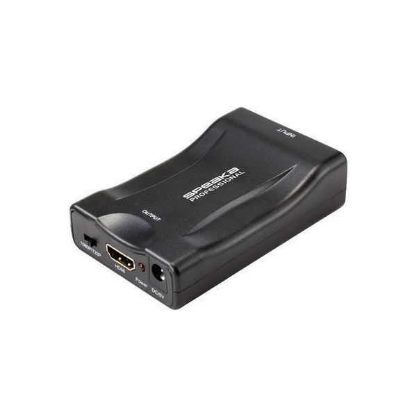 Convertitore Av Professionale Speaka SP-9395928 [Scart-image
