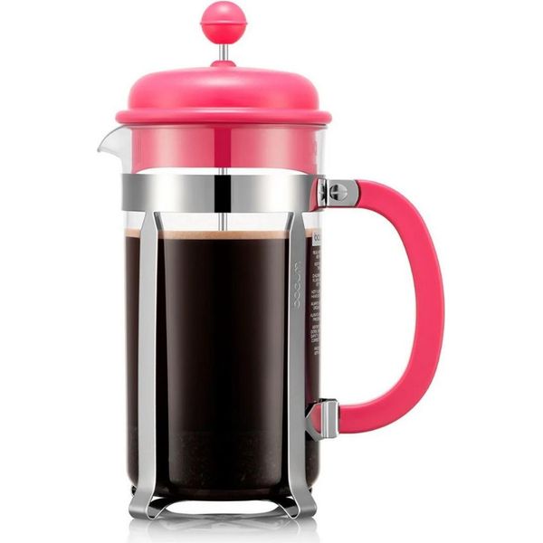 Caffettiera Caffettiera French Press, 8 Tazze, 1,0 L, Rosa Bodum 1918-539Btr-image