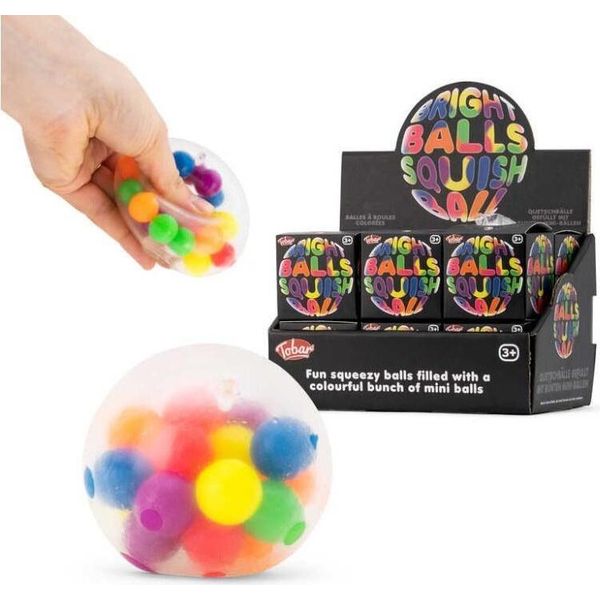 Tobar Scrunchems Bright Balls Squish Ball-image