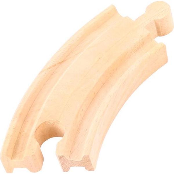 Bigjigs Ferrovia In Legno Curve Corte - 12 Pezzi - Set Di Ampliamento-image