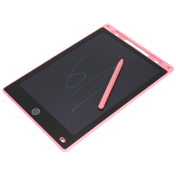 Lavagna Lcd Per Bambini, Lavagna Per Graffiti, Lavagna Per Scarabocchiare, 10 Pollici, Giocattolo Educativo Per Imparare A Scrivere Per L'apprendimento Precoce, Rosa-image