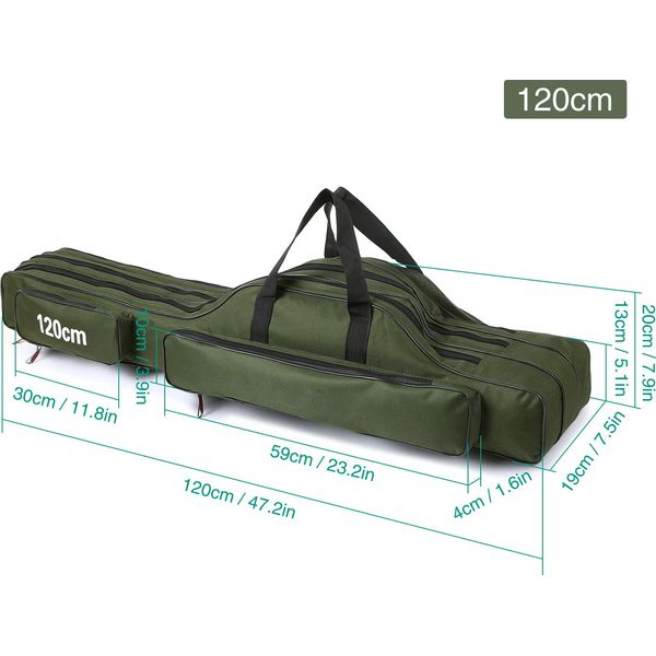 Borsa Da Pesca, Borsa Per Canne Da Pesca, Borsa Per Canne Da Pesca-image