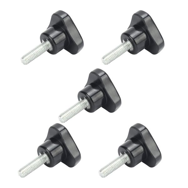 Bullone Della Manopola, Bullone Della Manopola Del Triangolo, Dado Della Manopola Di Torsione Della Mano, Vite Di Torsione Della Mano, Elemento Di Fissaggio, Strumenti Dell'hardware-image