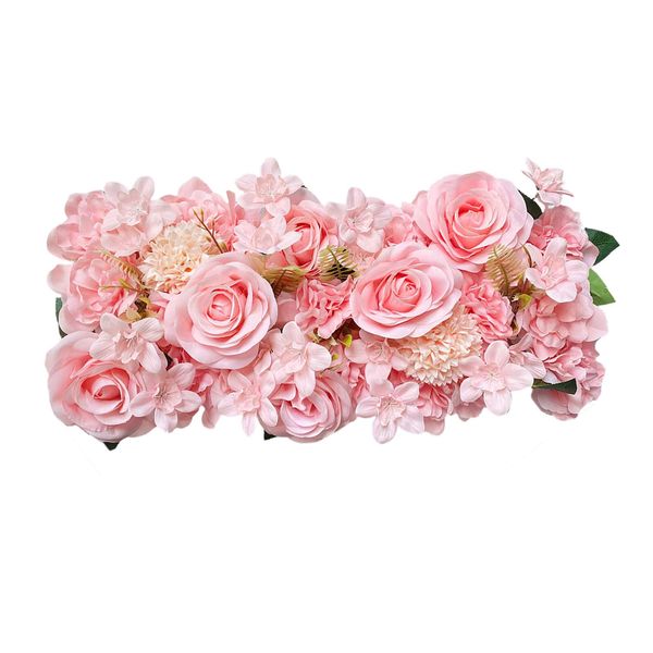 File Di Fiori Artificiali, File Di Fiori Per Matrimonio, Centrotavola Di Fiori Per Matrimonio, Centrotavola Di Fiori Per Matrimonio-image