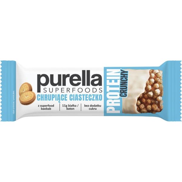 Barretta Proteica Purella Superfoods Crunchy Cookie 45G-image