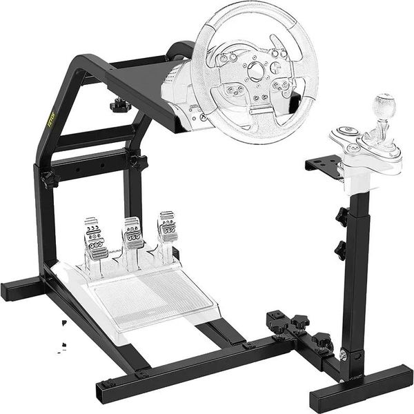 Supporto Per Volante Da Simulatore Di Corse, Regolabile In Altezza, Compatibile Con Logitech G29 G27-image