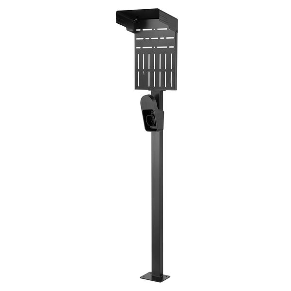 Maclean MCE456 Supporto Esterno Per Caricabatterie Per Auto Ev E Phev, Adatto Per Uso Interno Ed Esterno, Carico Massimo Fino A 15 Kg-image
