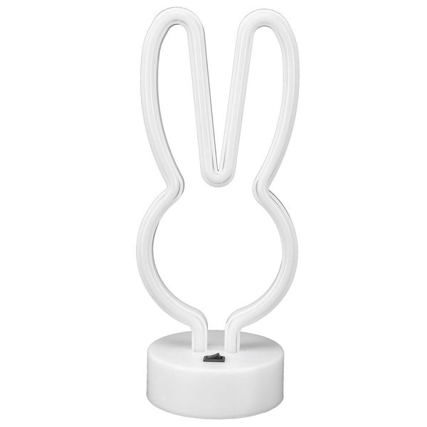 Luce Al Neon, Lampada Al Neon, Luce Decorativa, Lampada Da Comodino, Luce Notturna, Lampada Da Tavolo-image