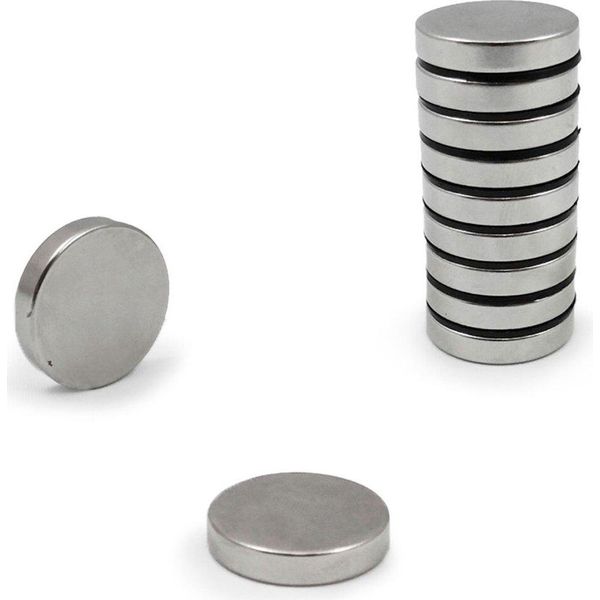 Edm 25X5 Mm Magnete Al Neodimio Argento Argento Taglia Unica-image