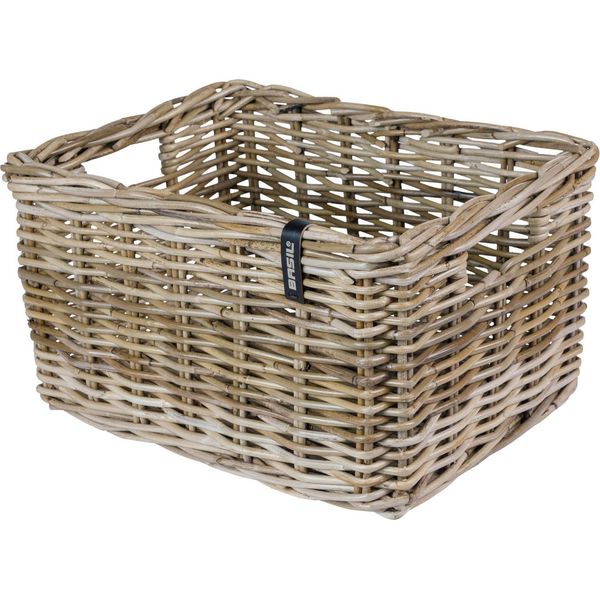Basil V.R. Cestino In Rattan "Dax"", Senza Manici Taglia S, Dimensioni (L X P X A): 27 X 37 X 21 Cm"-image