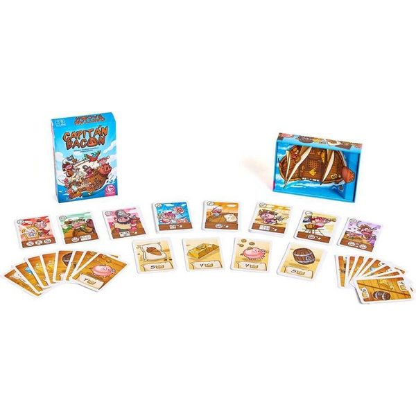 Tranjis Games Capitan Bacon Gioco Di Carte Golden Golden Taglia Unica-image