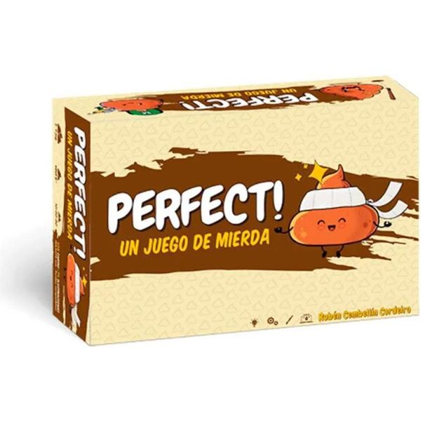 Giochi Tranjis Perfect! Un Juego De Mierda Gioco Da Tavolo Giallo Giallo Taglia Unica-image