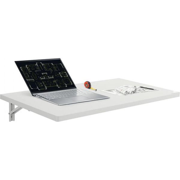 Tavolo Da Pranzo Pieghevole A Parete Tavolo Da Cucina 90X50Cm - Tavolo Pieghevole Per Piccoli Spazi - Portata 50Kg - Tavolo Salvaspazio A Parete-image