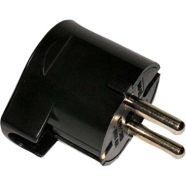 Spina Schuko Onlex 10A Nero Taglia Unica / Spina Ue 220V Nero Taglia Unica-image