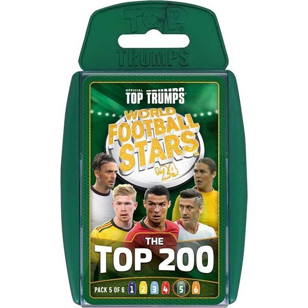 Top Trumps Stelle Del Calcio Mondiale Top 200 - Confezione 5-image