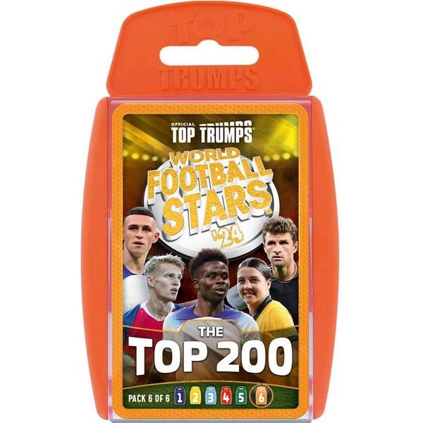 Top Trumps Stelle Del Calcio Mondiale Top 200 - Confezione 6-image
