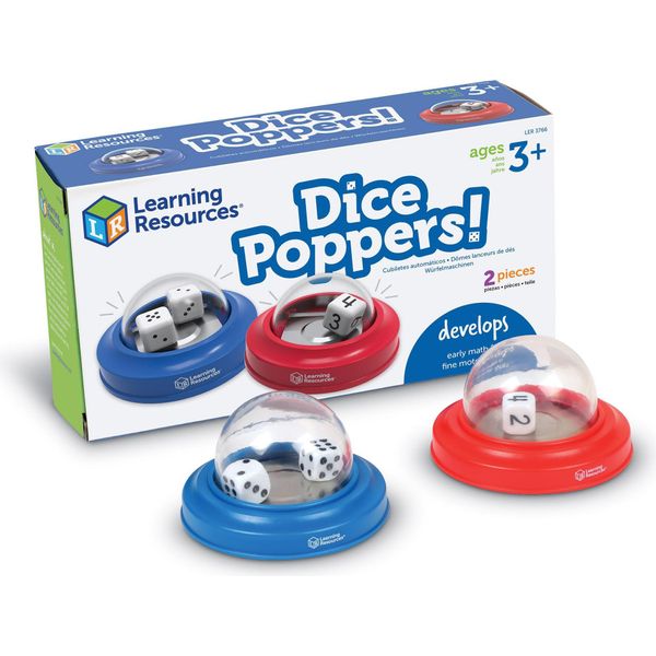 Learning Resources Cube Popper Set Di 2 Giocattoli Educativi-image