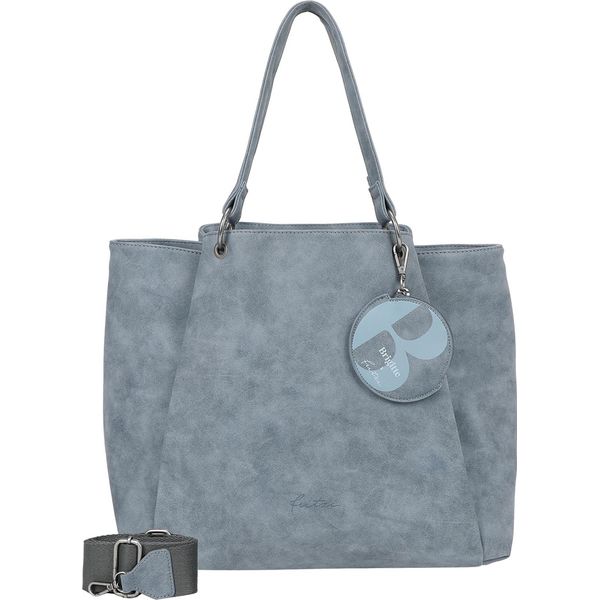 Fritzi Aus PreußEn Borsa Shopper Borsa A Tracolla Brigitte X Fritzi Jive Shopper Blue Grey Grigio Cadetto-image