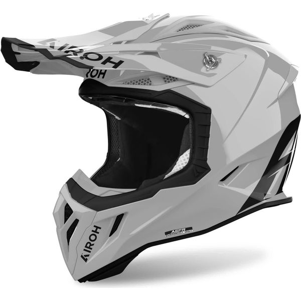 Casco Da Motocross Airoh Aviator Ace 2 Solid, Grigio, Xs (53/54)-image