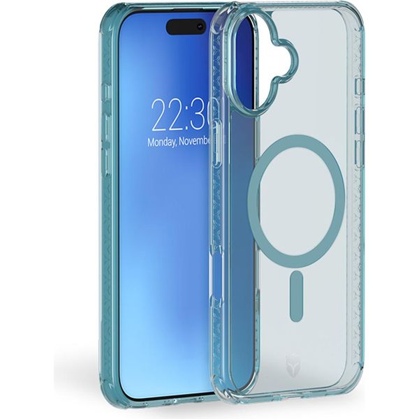 Force Case, Custodia Magsafe Per Iphone 16 Rinforzata Con Sistema Tryax, Verde-image