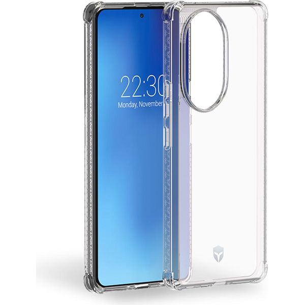 Force Case, Robusta Custodia Air Per Honor 200 Pro Con Sistema Tryax, Trasparente-image