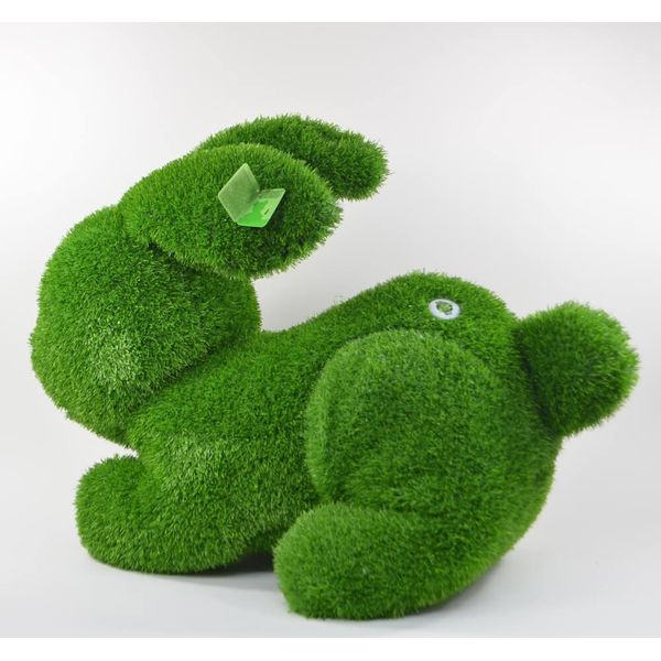 Aniplants, Figura In Erba, "Lepre"", Decorazione Da Giardino, 80 Cm"-image