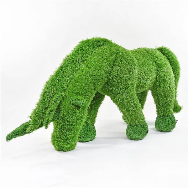 Aniplants, Figura D'erba, "Unicorno"", Piccola, Decorazione Da Giardino, 46Cm"-image