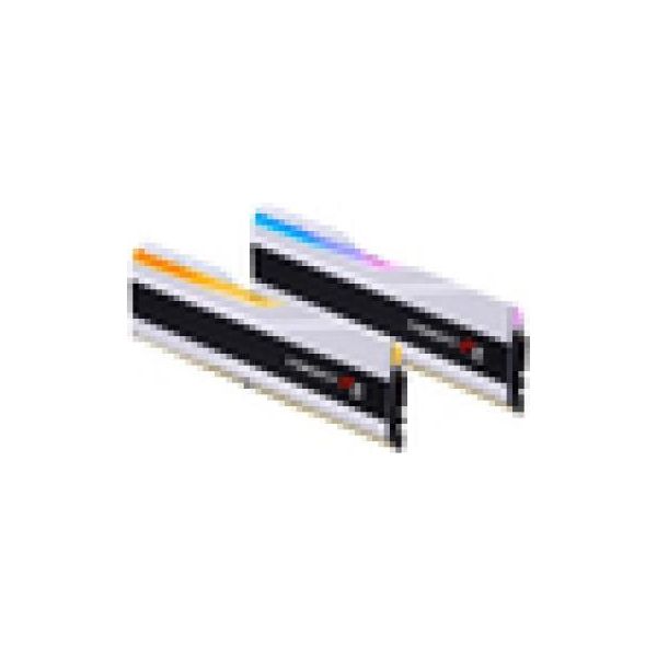 G.Skill Dimm 32 Gb DDR5-6400 2X 16 Dual-Kit Bianco F5-6400J3039G16GX2-TZ5RW Trident Z5-image