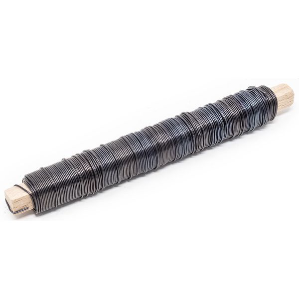 Filo Per Avvolgimento Ricotto Blu, 0,60 Mm, Set Da 2,5 Kg - Filo Per Modellismo E Artigianato Per Progetti Di Floricoltura E Artigianato Creativo-image