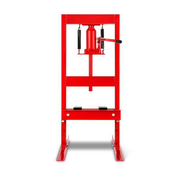 Pressa Idraulica Eberth Pressa Da Officina 6T Pressa Idraulica, Regolabile In 4 Direzioni, Altezza Massima Di Lavoro 300 Mm, Larghezza Di Lavoro 330 Mm, Altezza Totale 910 Mm-image