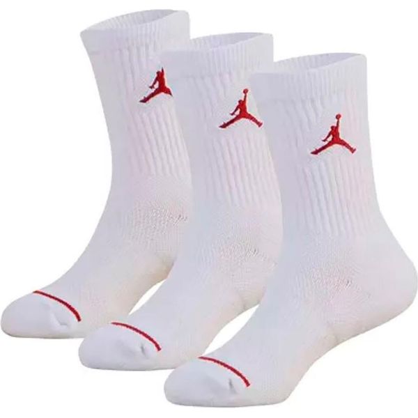 Jordan Jumpan Calzini Lunghi 3 Paia Bianco Eu 35-37 1/2 Uomo Bianco Eu 35-37 1/2-image