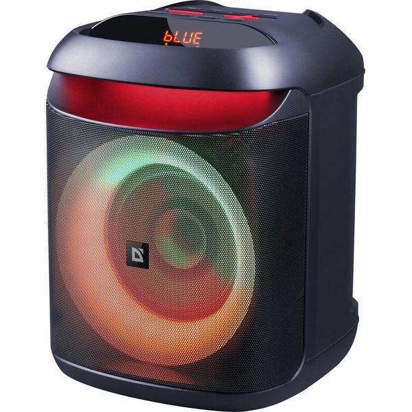 Defender Boomer 45 Altoparlante Bluetooth 45W MP3/FM/SD/USB/AUX/TWS/LED/MIC Karaoke Nero-image
