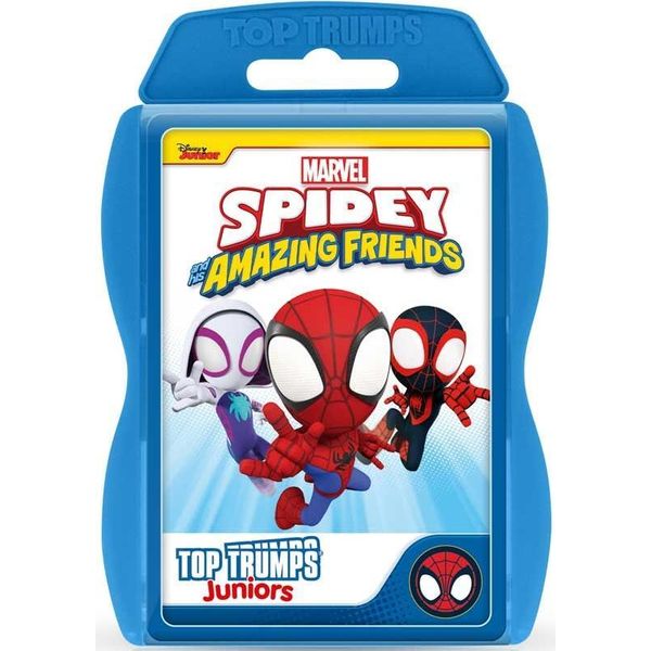 Winning Moves Gioco Di Carte Spidey & Friends - Top Trumps Junior - Gioco Educativo Per Bambini-image