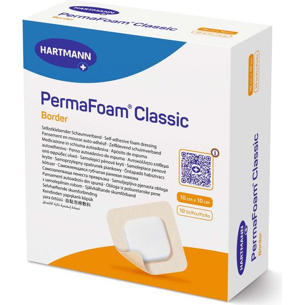 Hartmann Permafoam Classic Border 10 X 10 Cm P10 | Confezione (10 Pezzi)-image