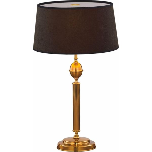 Casa Padrino Lampada Da Tavolo Art Nouveau Oro / Marrone / Nero H. 60 Cm-image